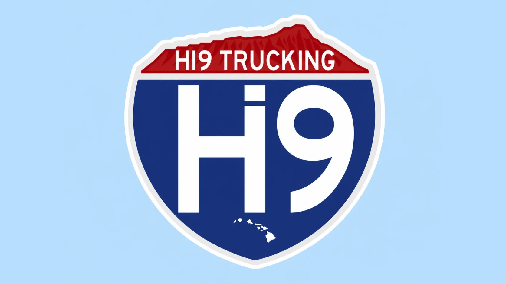 Hi-9 Trucking shield logo