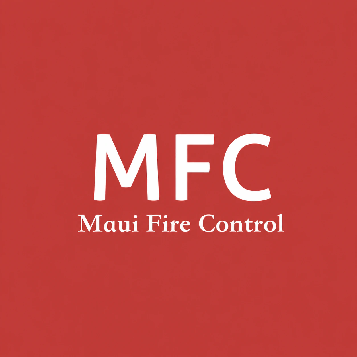 Maui Fire Control