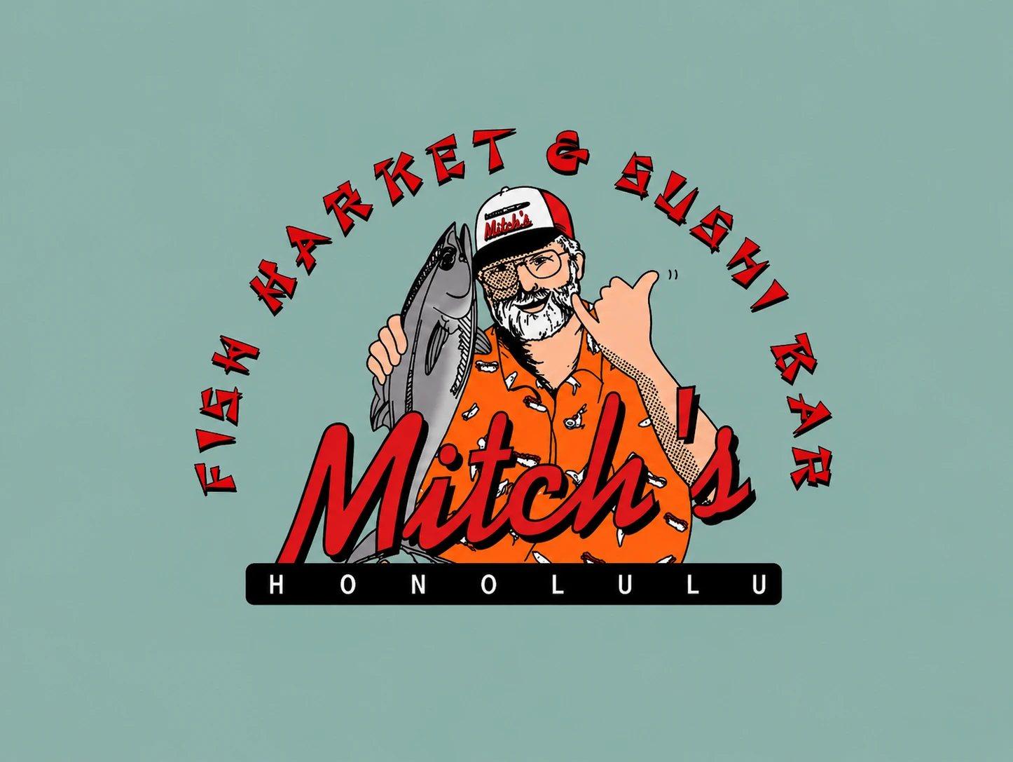 Mitch's Fish Market & Sushi Bar brand mark