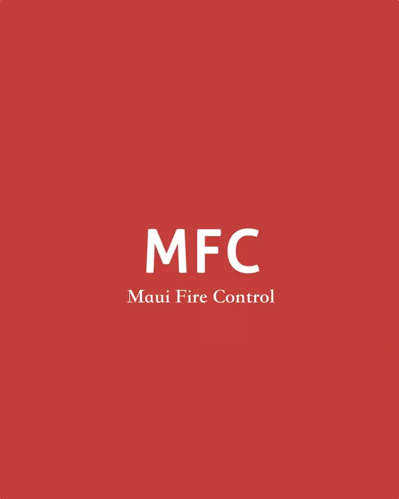 Maui fire control logo