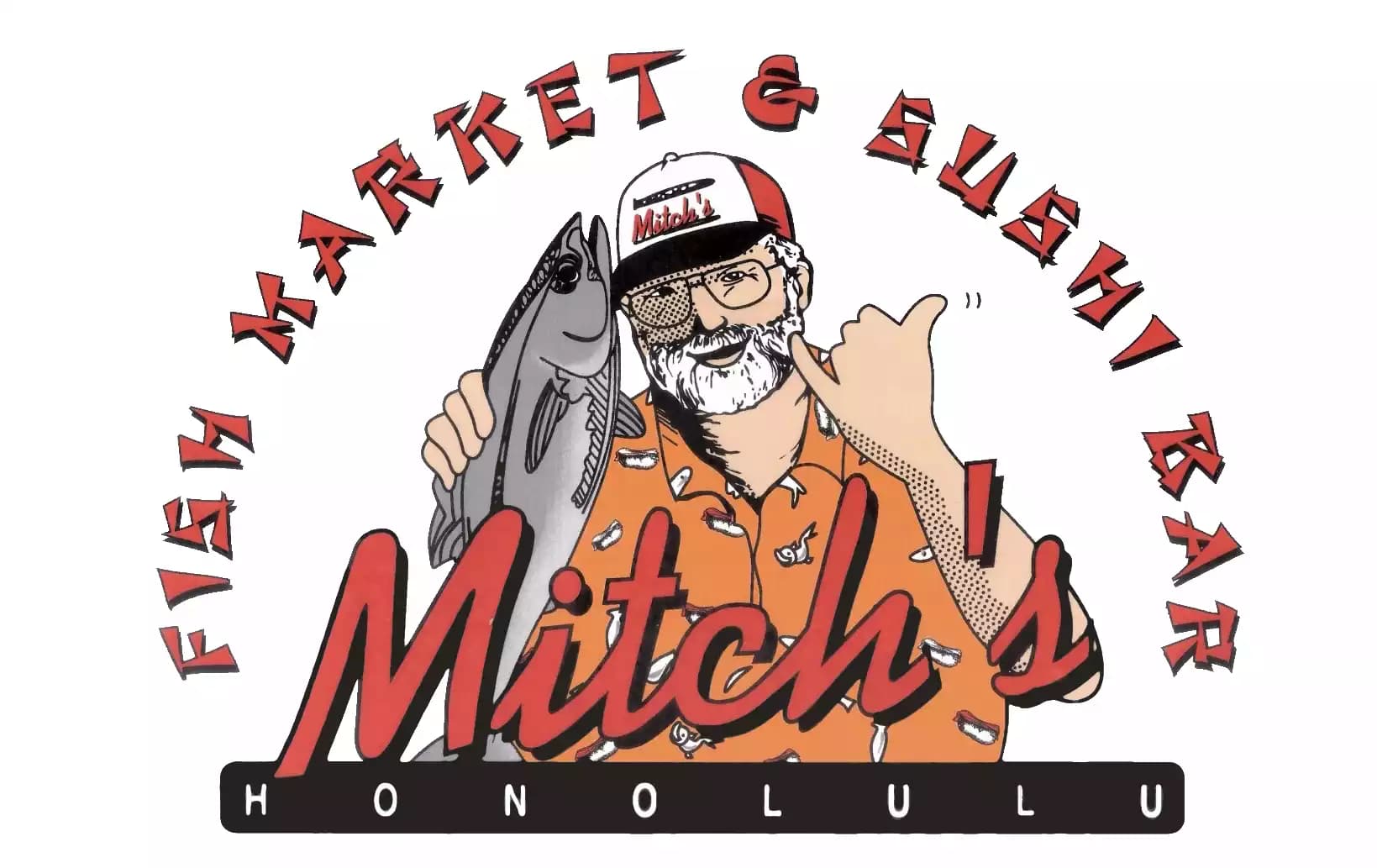 Mitchs Fish Market and Sushi Bar Logo